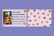 Selena Birthday Invitation, an Invitation Template by Mountain Folk Creative (Thumbnail 1 of 7)