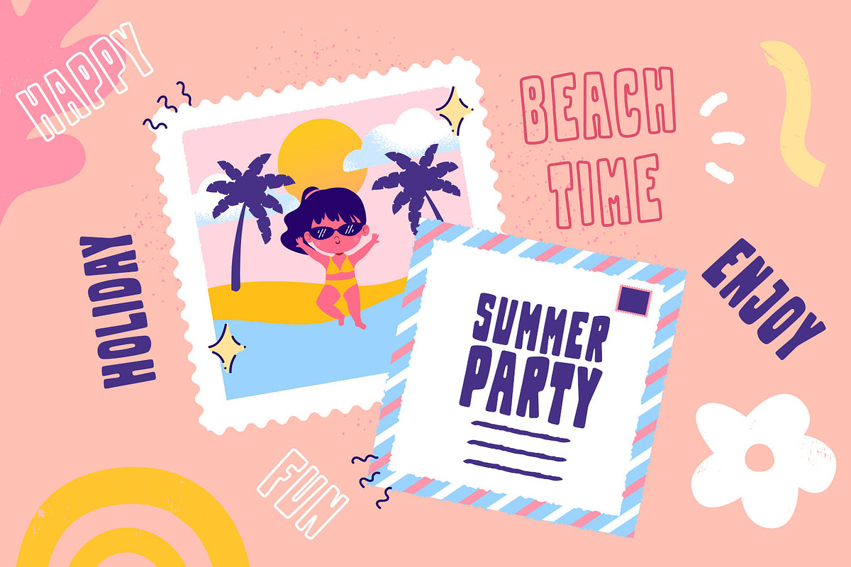 Hey Franky - Fun Display Font, a Sans Serif Font by Kotak Kuning Studio (Photo 5 of 6)