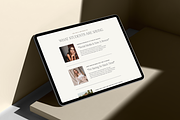 Showit Sales Page Template | Add-On, a Landing Page Template by Create with Danielle (Thumbnail 3 of 4)