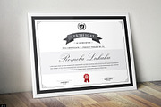 Certificate, a Stationery Template by ThemeDevisers (Thumbnail 1 of 6)