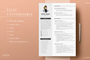 Modern Resume CV Template with photo, a Resume Template by MAM Design (Thumbnail 6 of 10)