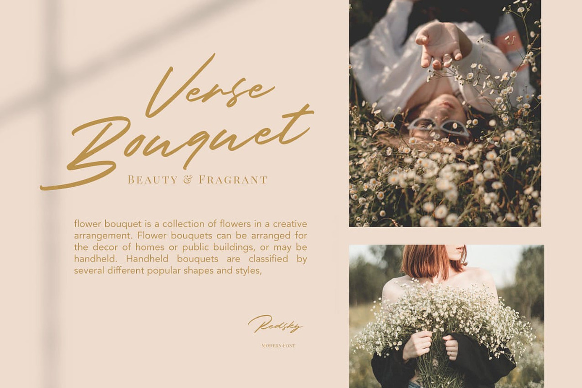 RedSky - Luxurious Signature, a Script Font by Masanis (Photo 8 of 16)