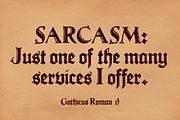 Gothicus™ Set, a Blackletter Font by Aerotype (Thumbnail 3 of 3)