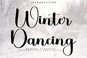 Winter Dancing, a Handwritten Font by FreshTypeINK (Thumbnail 1 of 8)