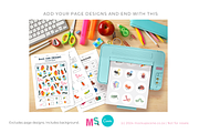 Printer & Paper Sheets Canva Mockup, a Books & Magazine Mockup by Mockup Scene (Thumbnail 10 of 11)