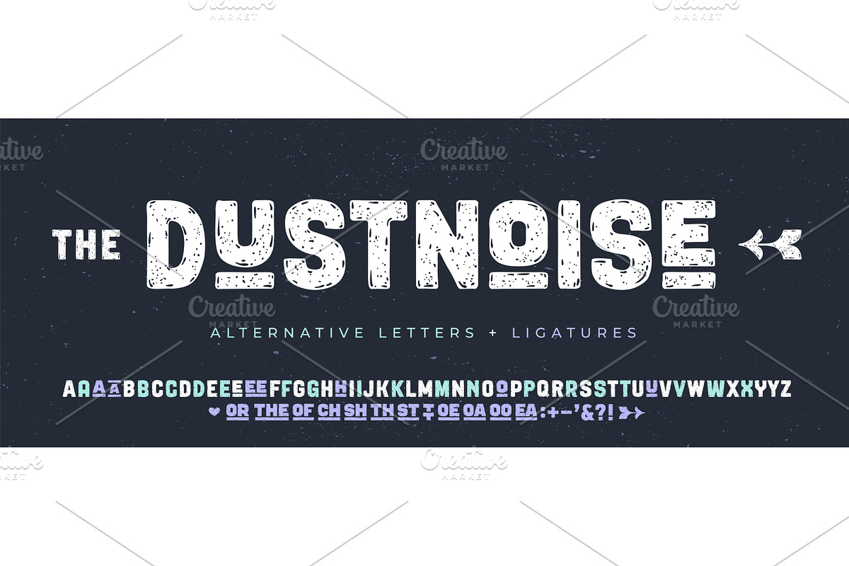 Headline grunge alphabet, an Object Illustration by Foxys Graphic