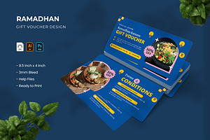 Ramadhan - Gift Voucher, a Print Template by VUNIRA