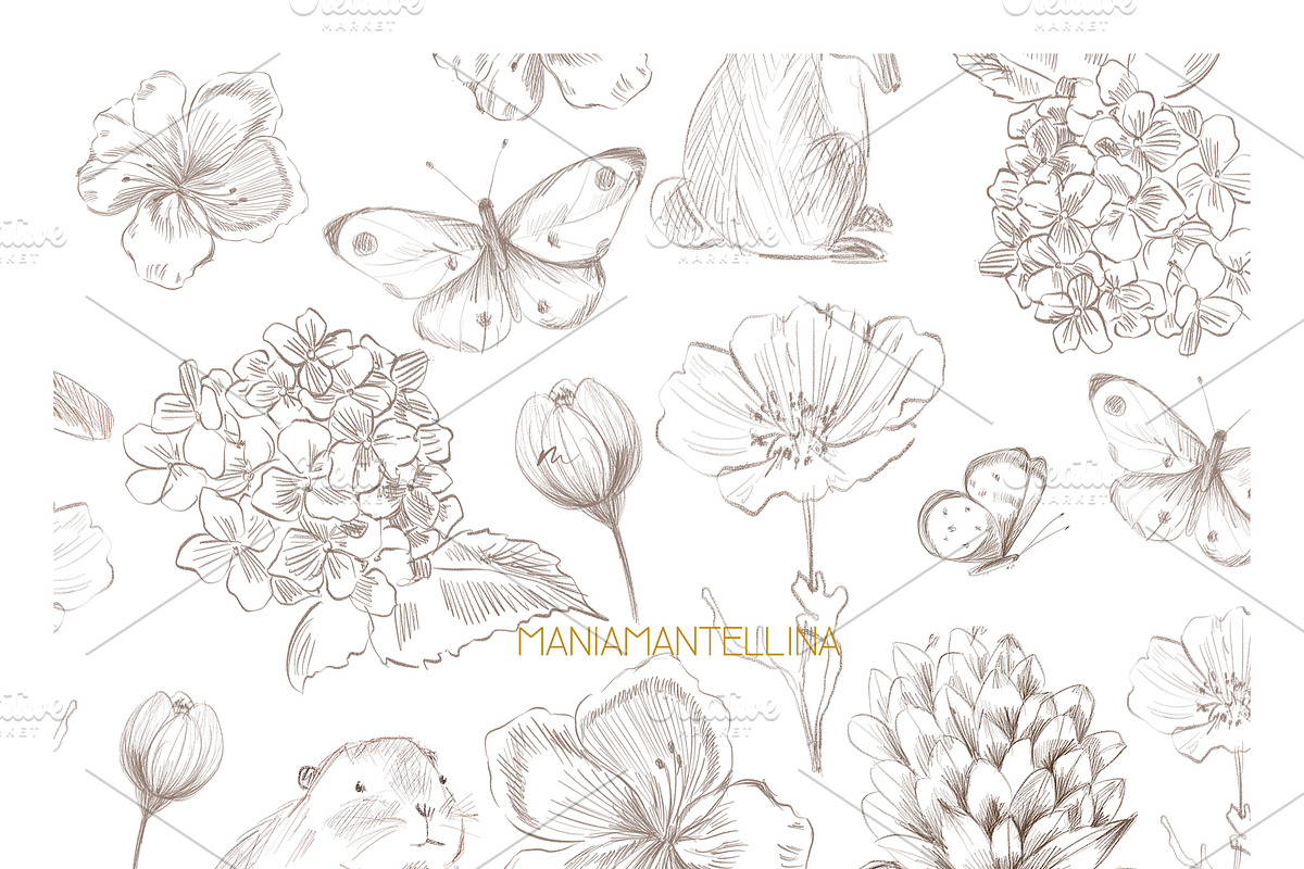 Wallpaper minimalistic for kids, a Wallpaper Graphic by maniamantellina (Photo 1 of 2)