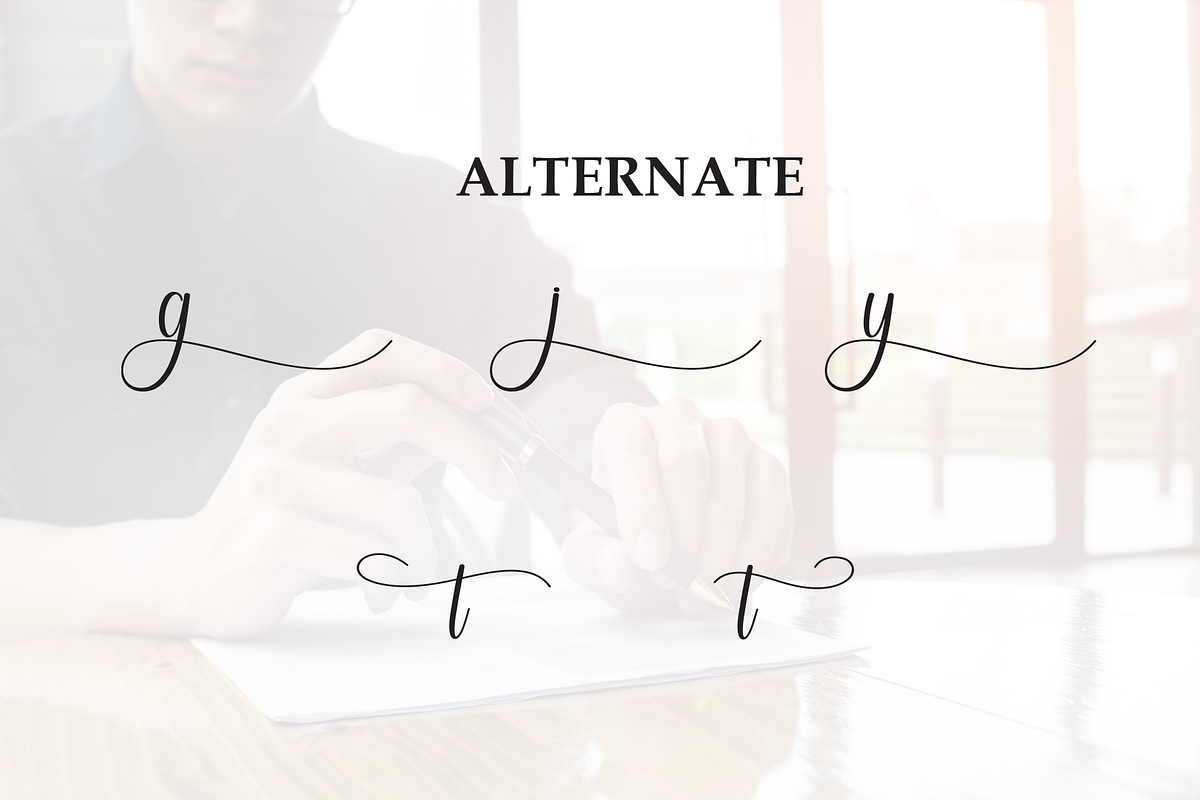 Father Signature | Script Font, a Handwritten Font by Scratchones (Photo 9 of 9)