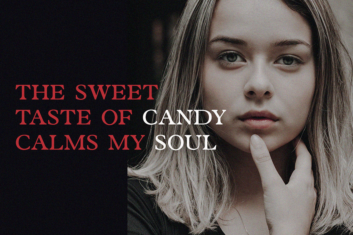 Candy Psyche Serif Font, a Serif Font by Font Kingdom (Photo 2 of 4)