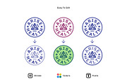5 Minimalist Letter A Logo Vol 03, a Branding & Logo Template by Morand Union (Thumbnail 3 of 6)