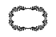 Decorative Nature Frame Silhouettem, a Graphic by BIPLOB EXPERT (Thumbnail 3 of 13)