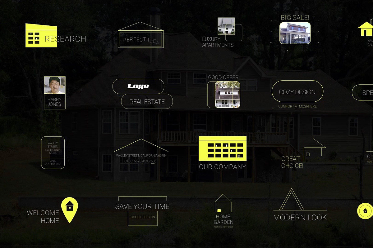 Real Estate Titles for FCPX, a Templates & Theme by 2dfx (Photo 1 of 2)