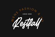 Whatfords - Monoline Script Font, a Script Font by AQR Studio (Thumbnail 6 of 11)