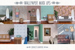 Wallpaper Mock-up BUNDLE Vol. 1-3