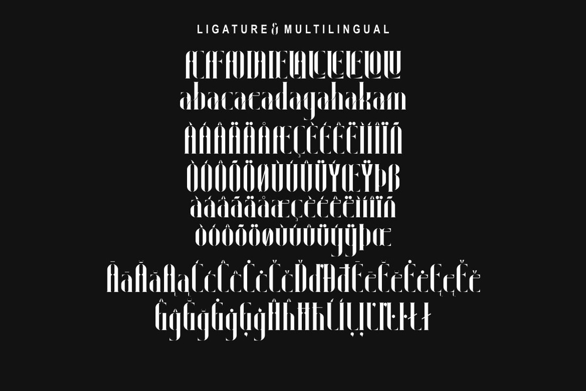 Melamia, a Serif Font by Kenrichi (Photo 4 of 7)