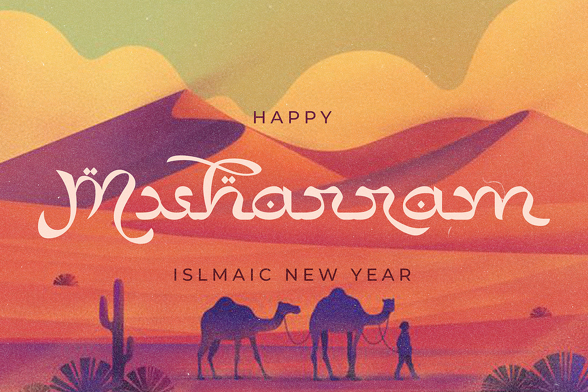 Berka Ramadhan, a Script Font by Allmostudio (Photo 6 of 13)