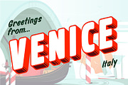 Greetings From Font, a Sans Serif Font by Loudoun Design Co. (Thumbnail 5 of 6)