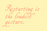 Kennedia - Script, a Script Font by Lilithcollageart (Thumbnail 7 of 8)