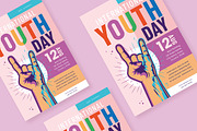 International Youth Day Flyer, a Flyer Template by Esui Studio (Thumbnail 3 of 3)