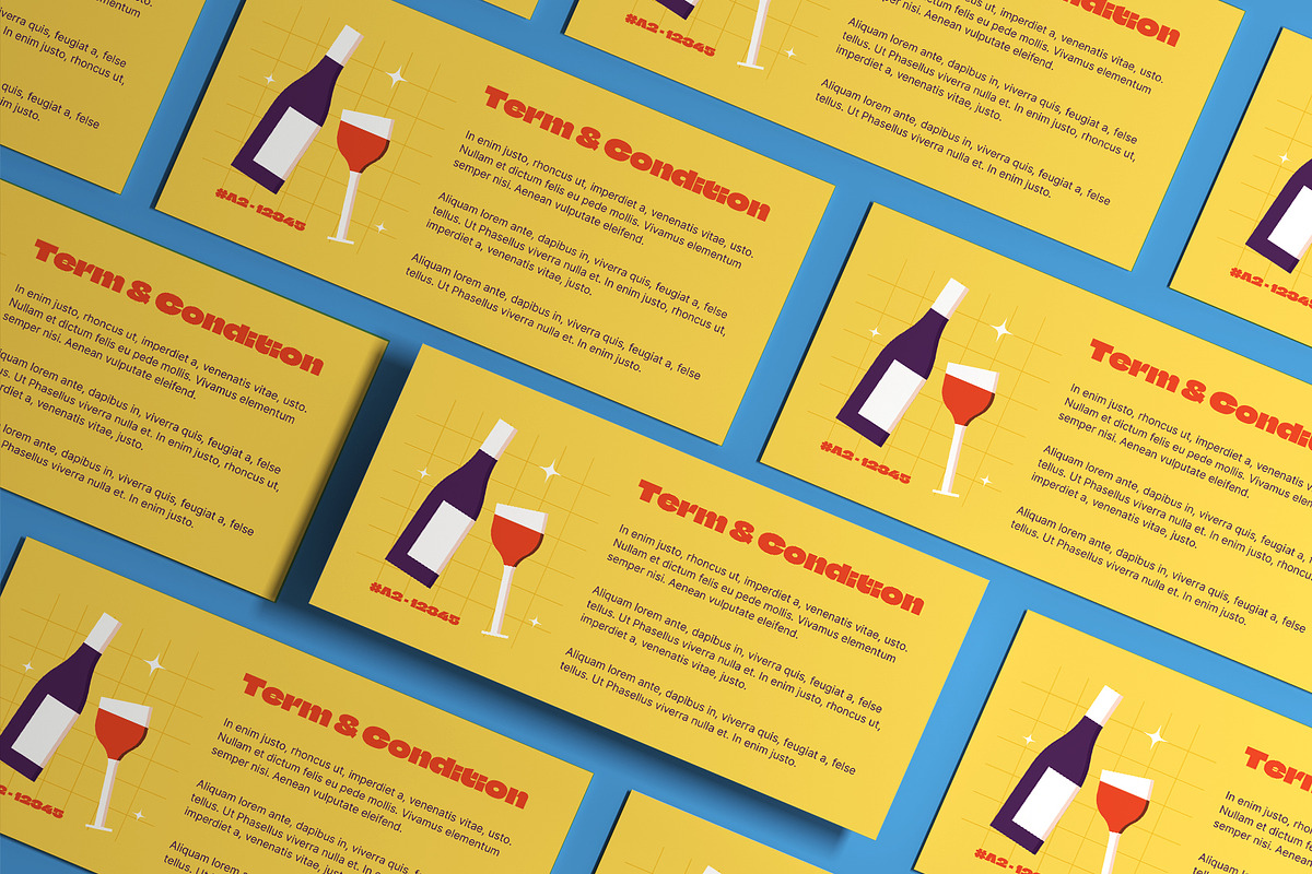 Creative Happy Hour Gift Voucher, a Card Template by Neermana (Photo 3 of 4)