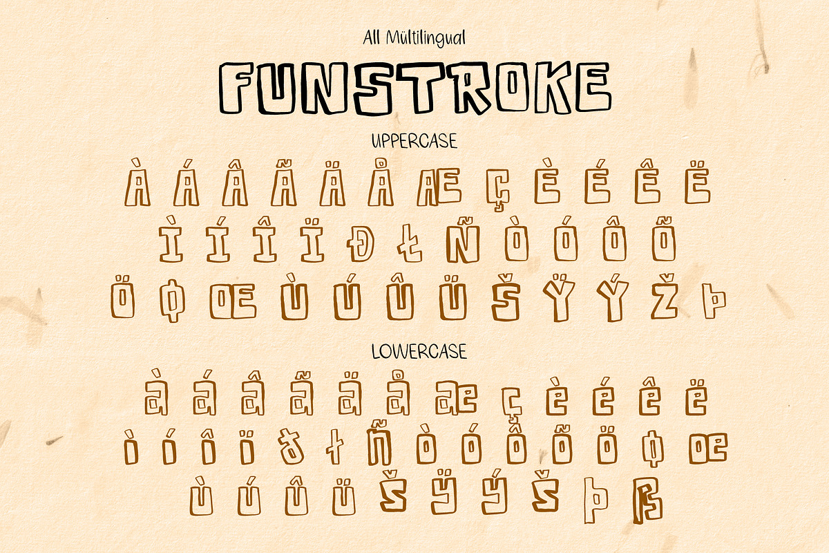 Funstroke, a Handwritten Font by BBtypeStudios (Photo 13 of 13)