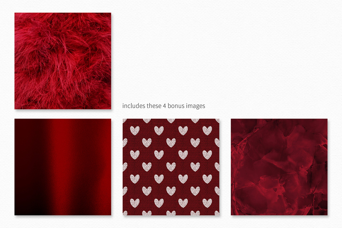 Valentine's Day Red Textures, a Texture Graphic by rileyBgraphics (Photo 3 of 7)