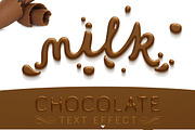 Chocolate Text Effect, a Layer Style Add-On by Evlogiev Studio (Thumbnail 1 of 8)