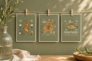 Modern Folk Collection, a Decorative Illustration by lenlis (Thumbnail 9 of 16)