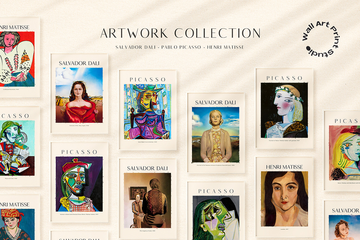 Artwork Collection 3, a Graphic by Wall Art Print Studio (Photo 2 of 20)