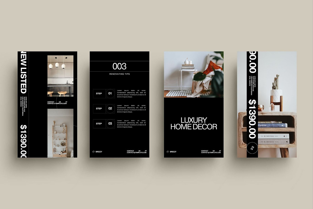 140 Luxury Real Estate Template, a Social Media Template by Prapti Design (Photo 7 of 12)