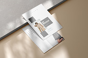 A4 FLYER MOCKUP WITH SHADOW, a Print Template by simuradi (Thumbnail 3 of 5)
