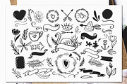 Rock-n-Roll Baby.Font trio+doodles, a Script Font by CallMeStasia (Thumbnail 18 of 19)