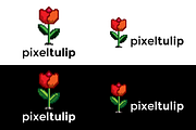 PixelTulip_logo, a Branding & Logo Template by NicklancerShop (Thumbnail 1 of 5)