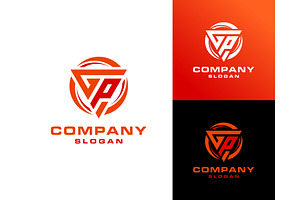 Letter GP Triangle Gaming Logo, a Branding & Logo Template by ika trisiana