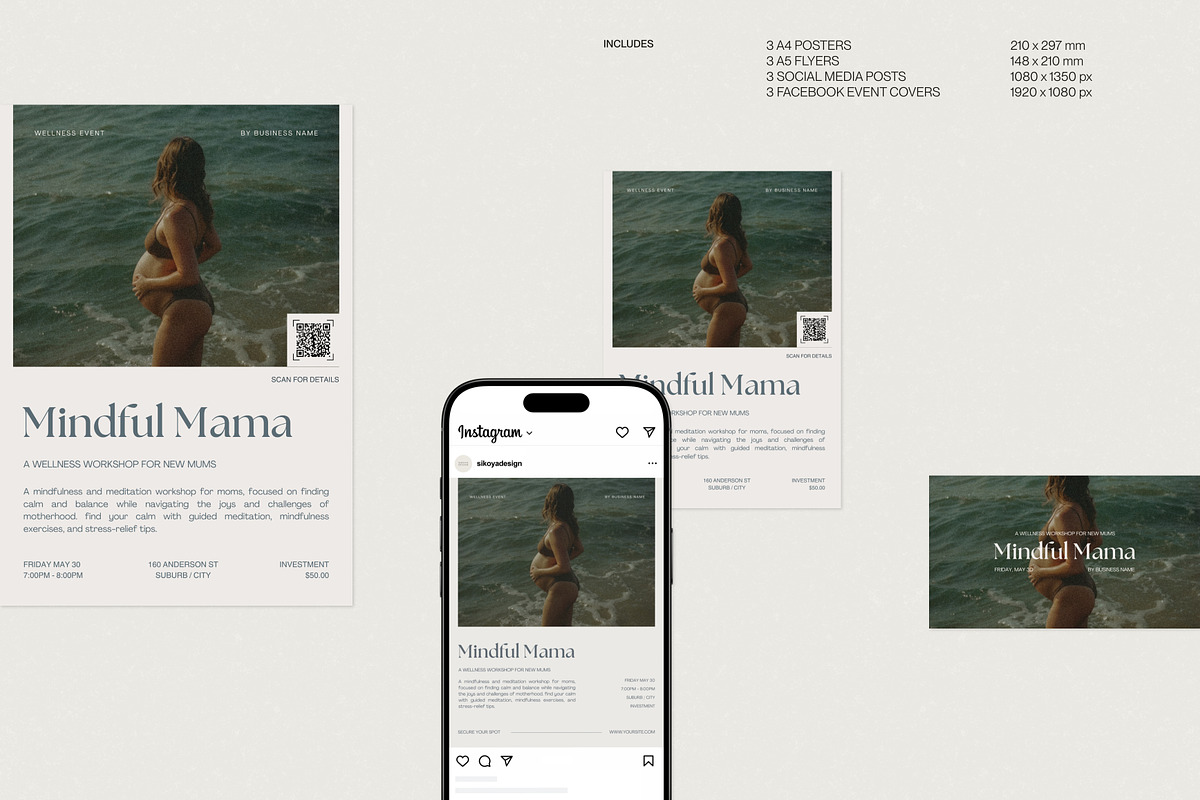 180+ Coastal Canva Templates, a Marketing Template by Sikoya Design (Photo 5 of 8)
