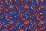 Seamless Luxurious Floral Patterns, a Pattern Graphic by ThePhoton (Thumbnail 15 of 19)