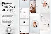 White Spiritual Instagram Stories, a Social Media Template by Under My Cozy Roof (Thumbnail 2 of 9)