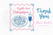 Summer Oyster Hand Drawn Line Art, an Illustration by Dream Creation (Thumbnail 7 of 7)