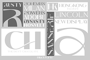 Black Forte, a Sans Serif Font by TypeClassHeroes (Thumbnail 2 of 9)