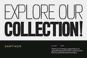 Samthon, a Font by din-studio.com (Thumbnail 16 of 16)