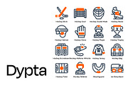 Mobile Banking Icon Set, a Duotone Icon by Eklip Studio (Thumbnail 4 of 4)