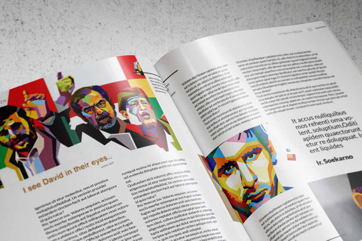 Le Sports MGZN, a Magazine Template by Kingtown (Photo 5 of 5)