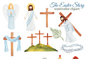 Easter Story religious clipart, an Illustration by s.yanyeva (Thumbnail 5 of 5)