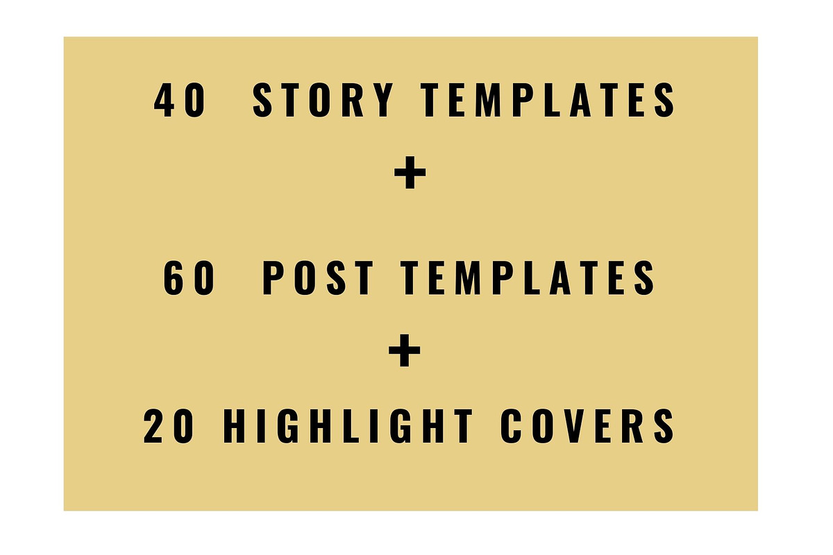 120 Black Gold Instagram Templates,, a Social Media Template by MORION (Photo 2 of 7)