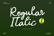 CS Amilia Stamp, a Script Font by Craft Supply Co. (Thumbnail 3 of 8)