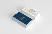 Simple Royal Business Card 56, a Business Card Template by ND Design (Thumbnail 2 of 7)