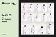 Leggings and Sweatshirt Mockup, a Bottom Mockup by Freeman Studio (Thumbnail 4 of 16)