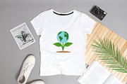 Earth day svg clipart, planet png, an Object Illustration by Bila Vorona (Thumbnail 3 of 4)