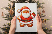 Christmas Gingerbread Clipart, a Seasonal Illustration by QM_ART (Thumbnail 5 of 7)